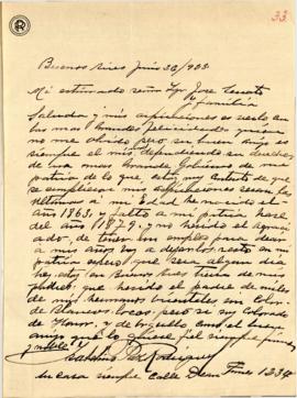 Solicitud particular