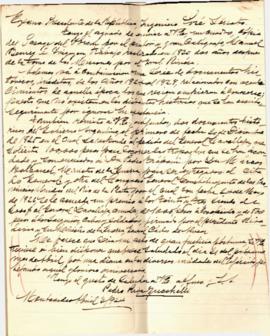 Envío al Sr. Presidente de copia obra perteneciente a Besnes e Irigoyen