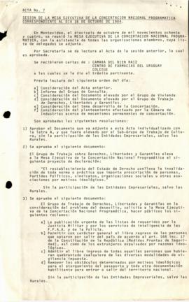 Acta Nº 07